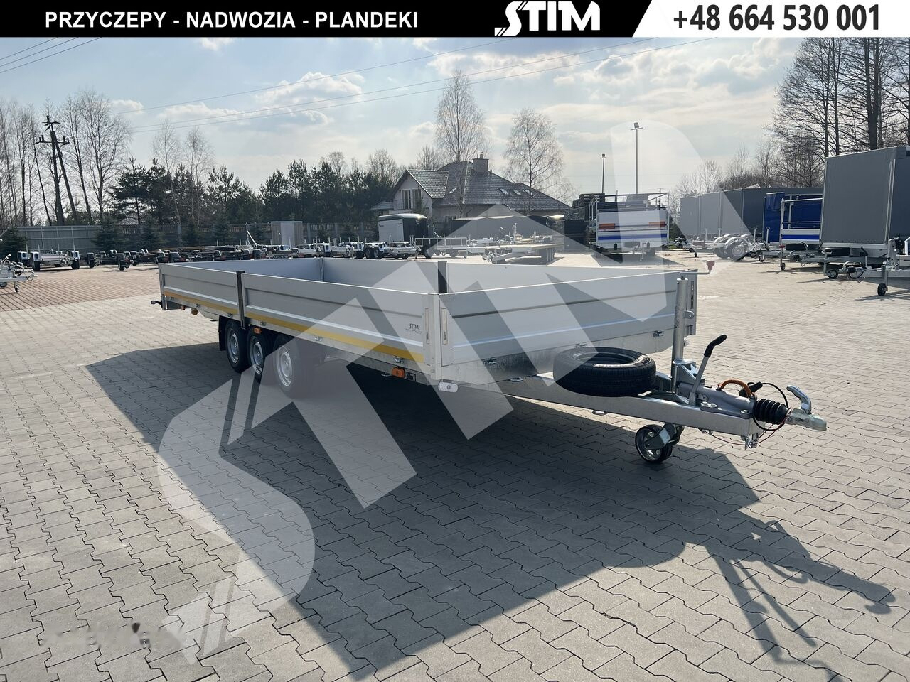 Stim S23/BR/35-6222 - קרון נגרר צד נופל/ שטוח: תמונה 5 Stim S23/BR/35-6222 - קרון נגרר צד נופל/ שטוח: תמונה 5