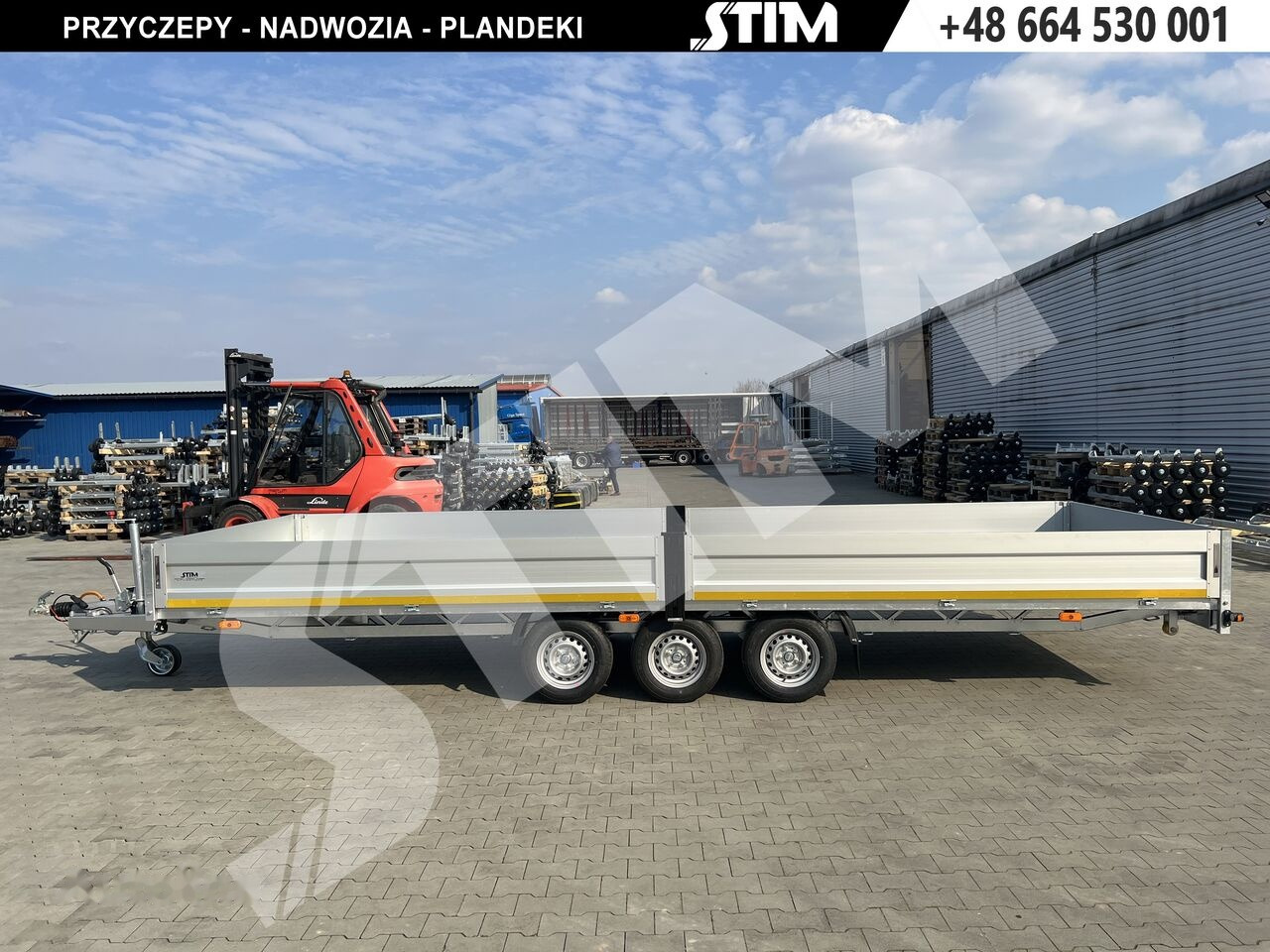 Stim S23/BR/35-6222 - קרון נגרר צד נופל/ שטוח: תמונה 2 Stim S23/BR/35-6222 - קרון נגרר צד נופל/ שטוח: תמונה 2