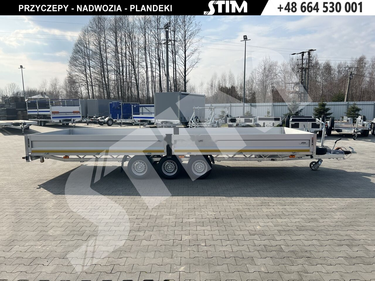 חָדָשׁ קרון נגרר צד נופל/ שטוח Stim S23/BR/35-6222: תמונה 6