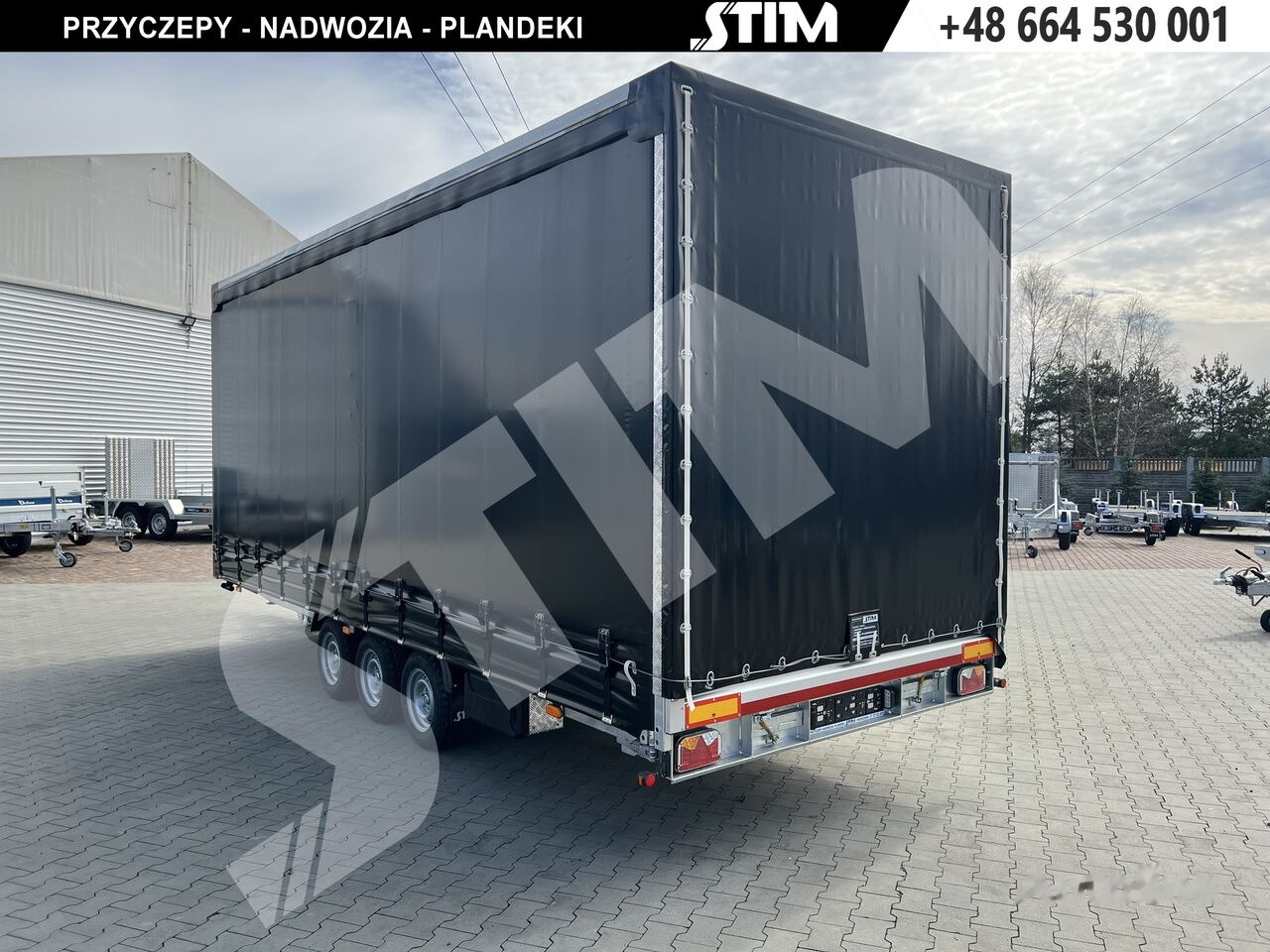Stim S23/FR-1/35-6223 - קרון נגרר עם וילונות צד: תמונה 4 Stim S23/FR-1/35-6223 - קרון נגרר עם וילונות צד: תמונה 4