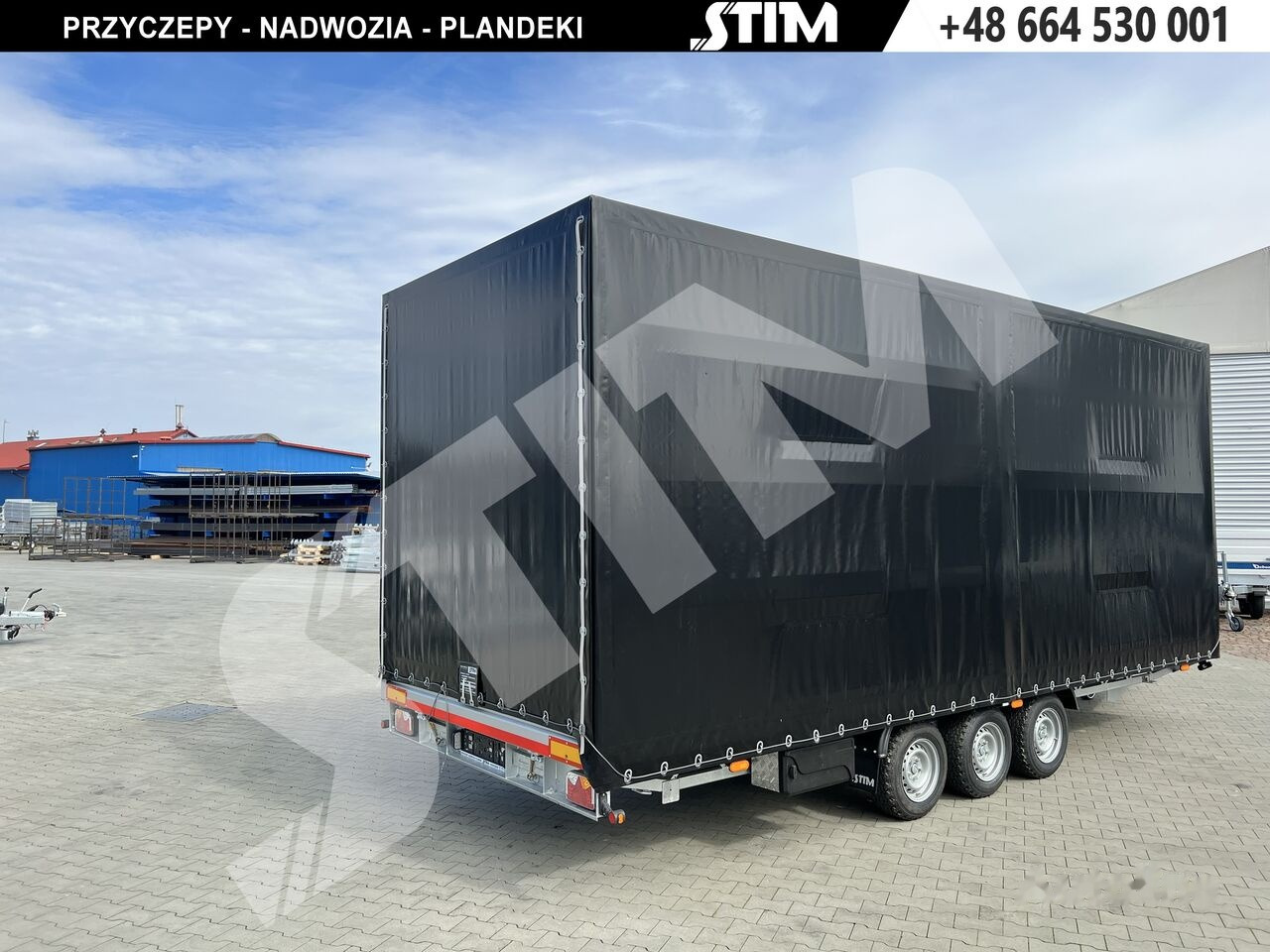 Stim S23/FR-1/35-6223 - קרון נגרר עם וילונות צד: תמונה 2 Stim S23/FR-1/35-6223 - קרון נגרר עם וילונות צד: תמונה 2