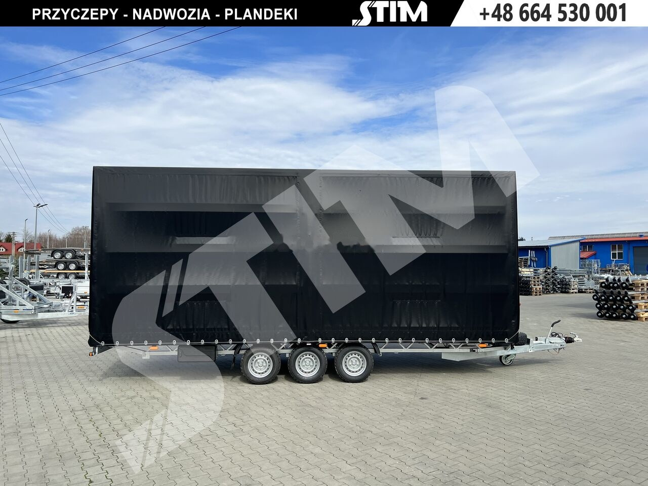 Stim S23/FR-1/35-6223 - קרון נגרר עם וילונות צד: תמונה 1 Stim S23/FR-1/35-6223 - קרון נגרר עם וילונות צד: תמונה 1