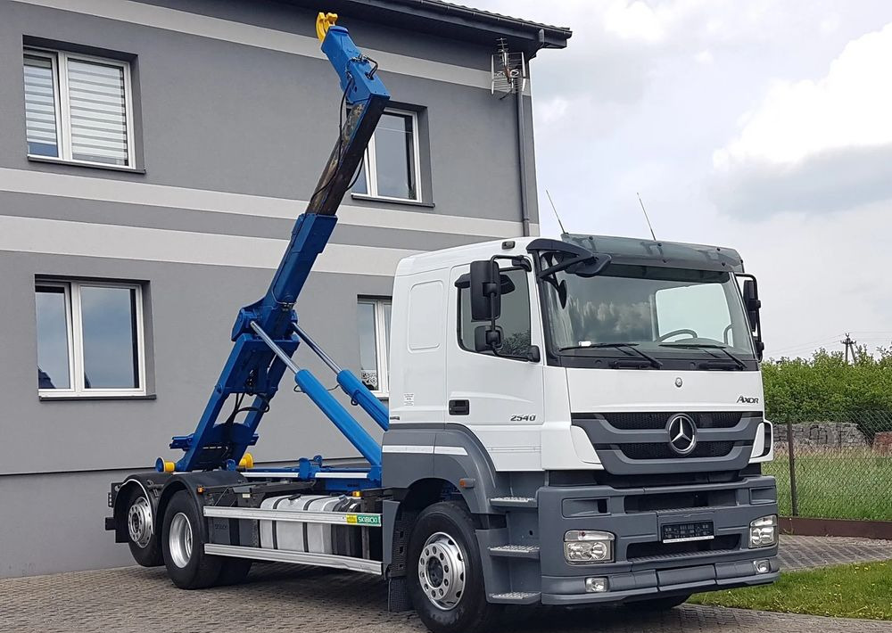 Mercedes-Benz AXOR ACTROS 2540 HAKOWIEC 3 OSIE - משאית הרמת וו: תמונה 1 Mercedes-Benz AXOR ACTROS 2540 HAKOWIEC 3 OSIE - משאית הרמת וו: תמונה 1