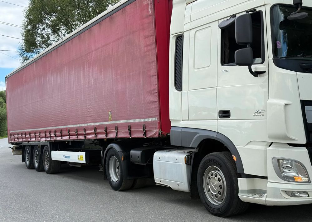 DAF * Zestaw * DAF 106 Euro 6 + Naczepa Krone * Bardzo Dobry Stan - יחידת טרקטור, סמיטריילר עם וילונות צד: תמונה 5 DAF * Zestaw * DAF 106 Euro 6 + Naczepa Krone * Bardzo Dobry Stan - יחידת טרקטור, סמיטריילר עם וילונות צד: תמונה 5