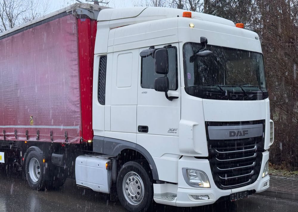 DAF * Zestaw * DAF 106 Euro 6 + Naczepa Krone * Bardzo Dobry Stan - יחידת טרקטור, סמיטריילר עם וילונות צד: תמונה 3 DAF * Zestaw * DAF 106 Euro 6 + Naczepa Krone * Bardzo Dobry Stan - יחידת טרקטור, סמיטריילר עם וילונות צד: תמונה 3
