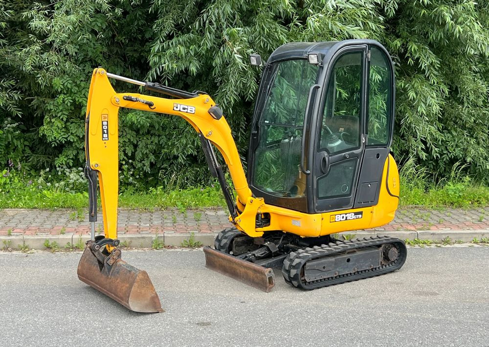 JCB MINIKOPARKA JCB 8018 3 Łyżki Stan IDEALNY - מיני מחפר: תמונה 2 JCB MINIKOPARKA JCB 8018 3 Łyżki Stan IDEALNY - מיני מחפר: תמונה 2