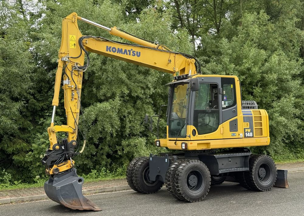 Komatsu * Komatsu PW 148 *ROTOTILT * Sprowadzona * Stan Perfekcyjny * Koparka Kołowa * - מחפר גלגלים: תמונה 1 Komatsu * Komatsu PW 148 *ROTOTILT * Sprowadzona * Stan Perfekcyjny * Koparka Kołowa * - מחפר גלגלים: תמונה 1