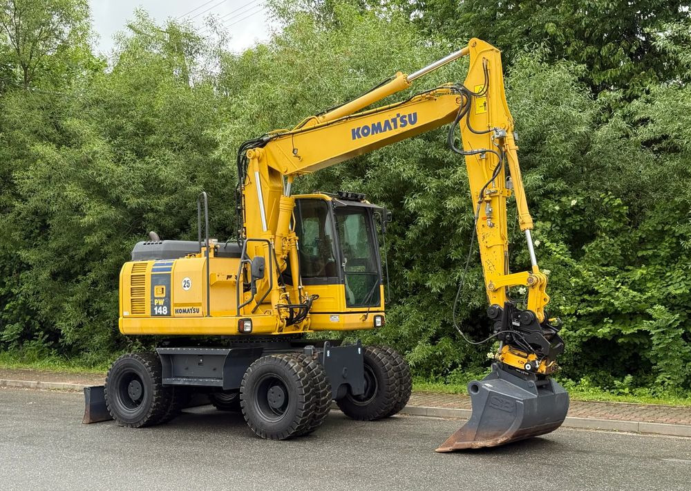 Komatsu * Komatsu PW 148 *ROTOTILT * Sprowadzona * Stan Perfekcyjny * Koparka Kołowa * - מחפר גלגלים: תמונה 2 Komatsu * Komatsu PW 148 *ROTOTILT * Sprowadzona * Stan Perfekcyjny * Koparka Kołowa * - מחפר גלגלים: תמונה 2