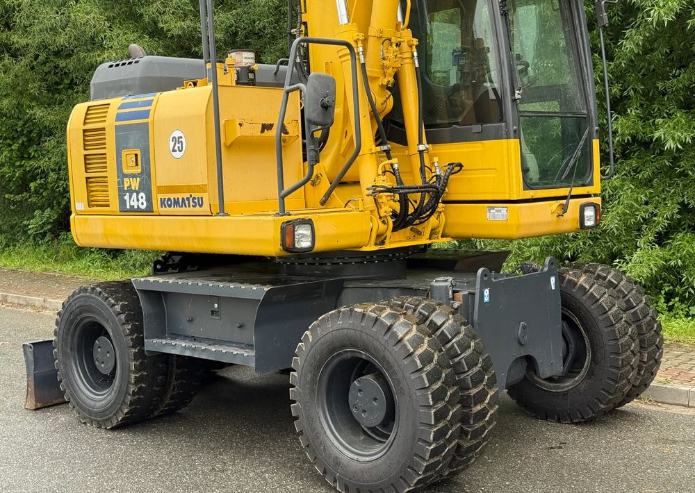 Komatsu * Komatsu PW 148 *ROTOTILT * Sprowadzona * Stan Perfekcyjny * Koparka Kołowa * - מחפר גלגלים: תמונה 5 Komatsu * Komatsu PW 148 *ROTOTILT * Sprowadzona * Stan Perfekcyjny * Koparka Kołowa * - מחפר גלגלים: תמונה 5