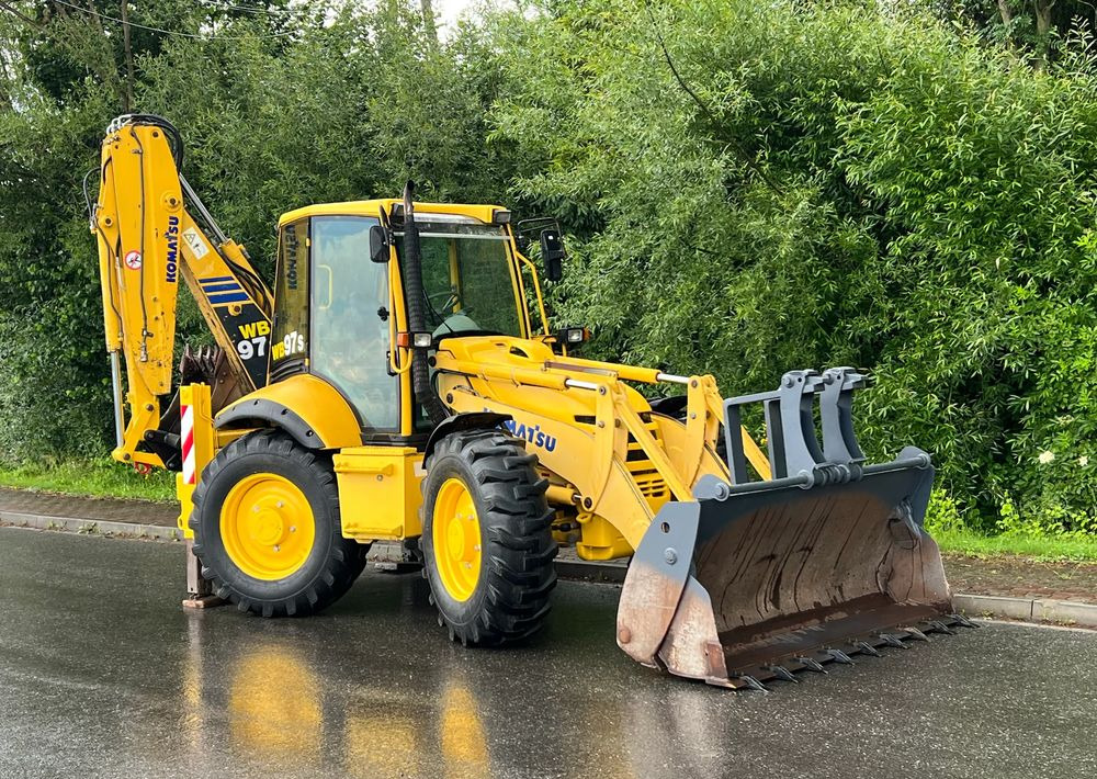 Komatsu * Koparko Ładowarka * Komatsu WB 97 S Utility * - מחפרון: תמונה 1 Komatsu * Koparko Ładowarka * Komatsu WB 97 S Utility * - מחפרון: תמונה 1