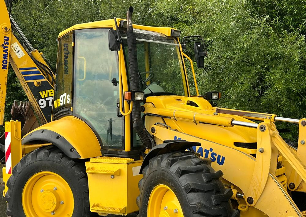 Komatsu * Koparko Ładowarka * Komatsu WB 97 S Utility * - מחפרון: תמונה 4 Komatsu * Koparko Ładowarka * Komatsu WB 97 S Utility * - מחפרון: תמונה 4