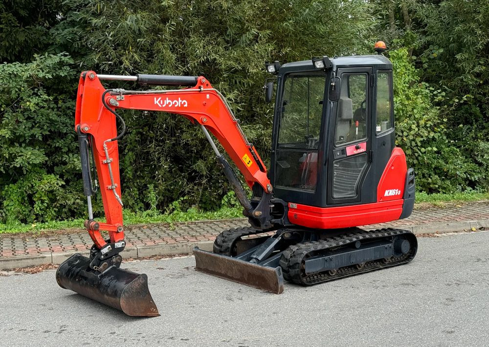 Kubota * Sprowadzona * Minikoparka * Kubota KX61-3 * 2.6 Ton * - מיני מחפר: תמונה 1 Kubota * Sprowadzona * Minikoparka * Kubota KX61-3 * 2.6 Ton * - מיני מחפר: תמונה 1