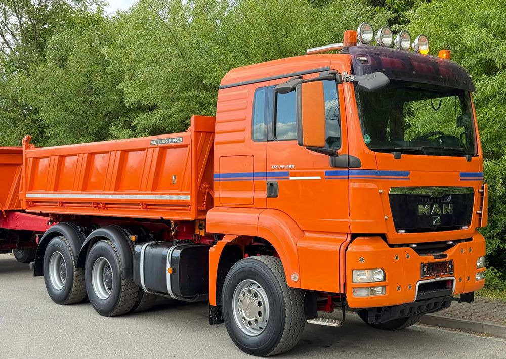 MAN * Kiper * Wywrotka * 26-480 * MAN TGS 6x4 Bordmatic * Zastaw * Stan Perfekcyjny * - מזהיר: תמונה 3 MAN * Kiper * Wywrotka * 26-480 * MAN TGS 6x4 Bordmatic * Zastaw * Stan Perfekcyjny * - מזהיר: תמונה 3