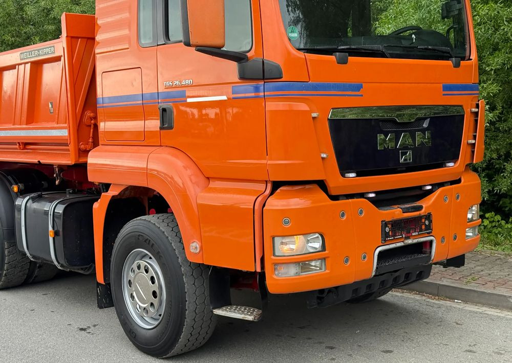 MAN * Kiper * Wywrotka * 26-480 *  MAN TGS 6x4 Bordmatic * Zastaw Tandem Niskopodwozie * Stan Perfekcyjny * - מזהיר: תמונה 4 MAN * Kiper * Wywrotka * 26-480 *  MAN TGS 6x4 Bordmatic * Zastaw Tandem Niskopodwozie * Stan Perfekcyjny * - מזהיר: תמונה 4