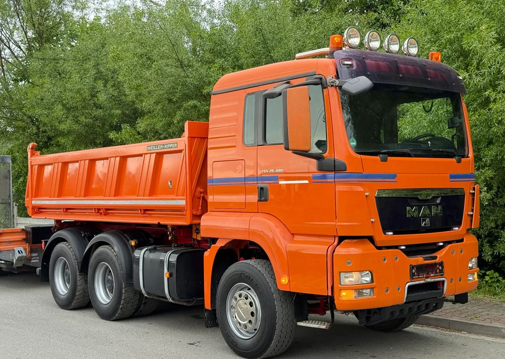 MAN * Kiper * Wywrotka * 26-480 * MAN TGS 6x4 Bordmatic * Zastaw Tandem Niskopodwozie * Stan Perfekcyjny * - מזהיר: תמונה 3 MAN * Kiper * Wywrotka * 26-480 * MAN TGS 6x4 Bordmatic * Zastaw Tandem Niskopodwozie * Stan Perfekcyjny * - מזהיר: תמונה 3