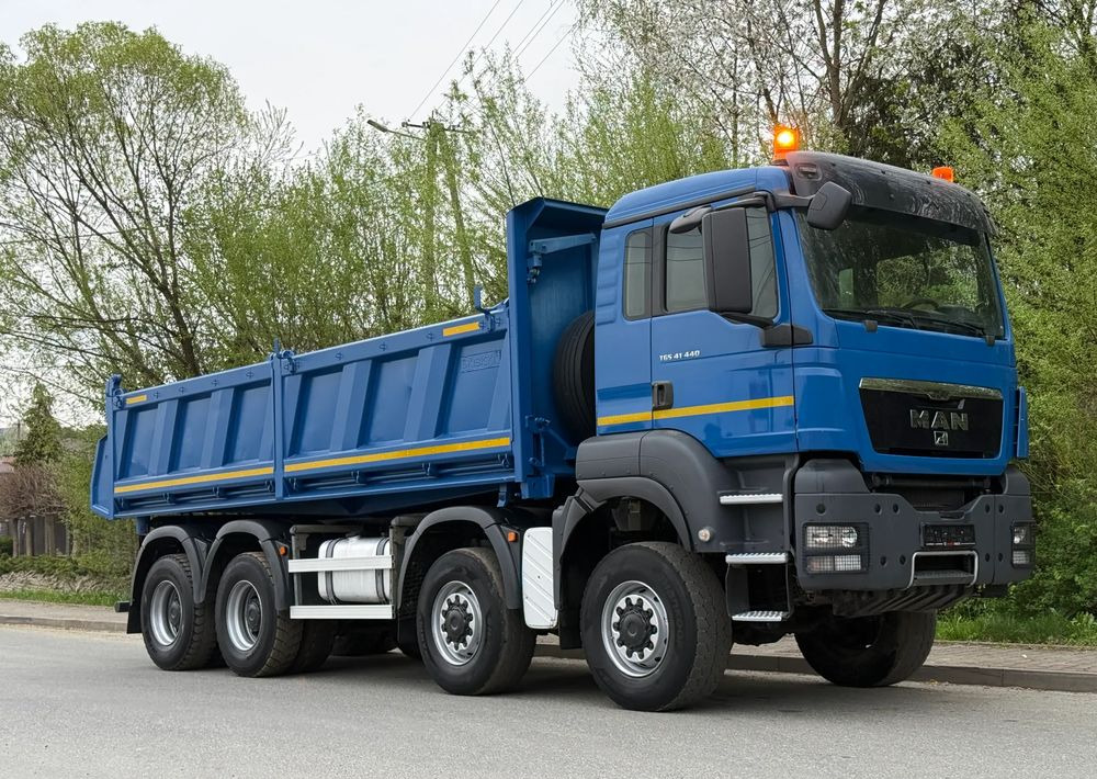 MAN * Kiper * Wywrotka * 35-440 *  MAN TGS *  8X8 * Bordmatic * Bardzo Dobry Stan - מזהיר: תמונה 2 MAN * Kiper * Wywrotka * 35-440 *  MAN TGS *  8X8 * Bordmatic * Bardzo Dobry Stan - מזהיר: תמונה 2