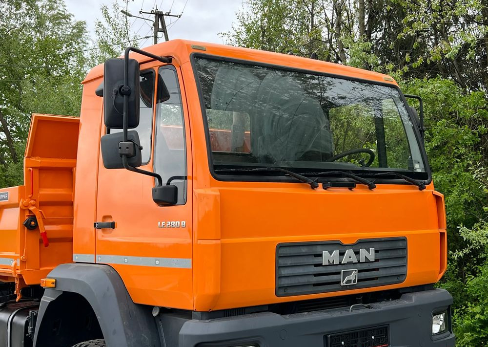 MAN * LE 280 B * MAN * 4x4 * Kiper Wywrotka x3 * Meiller * Sprowadzony * Stan Perfekcyjny * - מזהיר: תמונה 4 MAN * LE 280 B * MAN * 4x4 * Kiper Wywrotka x3 * Meiller * Sprowadzony * Stan Perfekcyjny * - מזהיר: תמונה 4