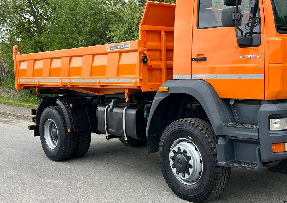 MAN * LE 280 B * MAN * 4x4 * Kiper Wywrotka x3 * Meiller * Sprowadzony * Stan Perfekcyjny * - מזהיר: תמונה 5 MAN * LE 280 B * MAN * 4x4 * Kiper Wywrotka x3 * Meiller * Sprowadzony * Stan Perfekcyjny * - מזהיר: תמונה 5