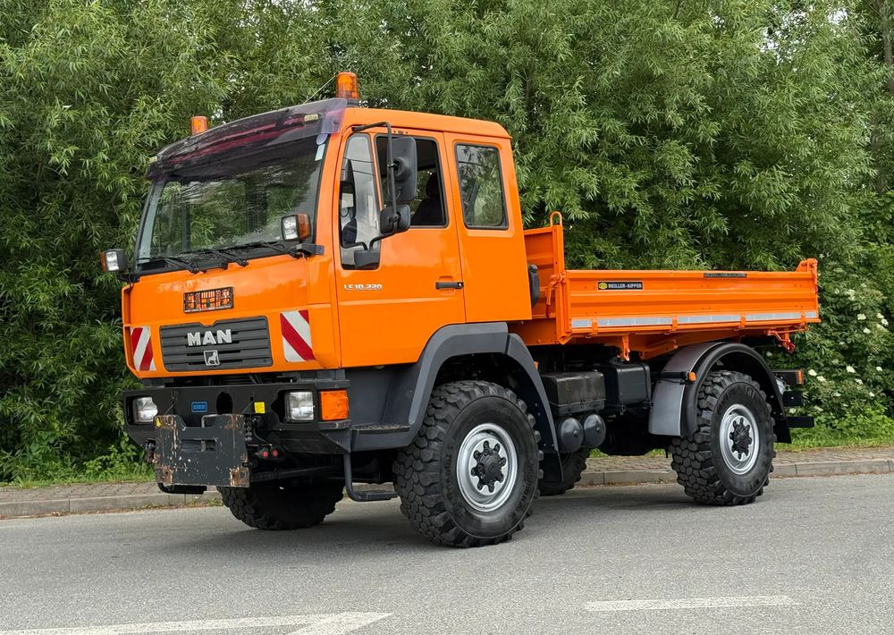 MAN * MAN 10-220 * Kiper Wywrotka Meiller * 4x4 * Zimowe Utrzymanie * Unimog * - מזהיר: תמונה 2 MAN * MAN 10-220 * Kiper Wywrotka Meiller * 4x4 * Zimowe Utrzymanie * Unimog * - מזהיר: תמונה 2