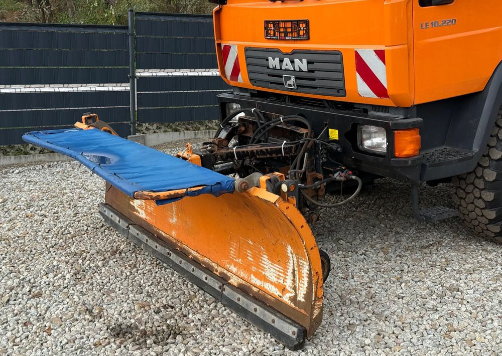 MAN * MAN 10-220 * Pług * Kiper Wywrotka Meiller * 4x4 * Zimowe Utrzymanie * Unimog * - מזהיר: תמונה 2 MAN * MAN 10-220 * Pług * Kiper Wywrotka Meiller * 4x4 * Zimowe Utrzymanie * Unimog * - מזהיר: תמונה 2