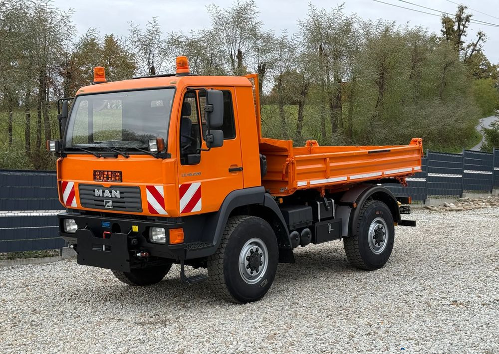 MAN * MAN 10-220 * Wywrotka Kiper Meiller * 4x4 * Zimowe Utrzymanie * Unimog * - מזהיר: תמונה 2 MAN * MAN 10-220 * Wywrotka Kiper Meiller * 4x4 * Zimowe Utrzymanie * Unimog * - מזהיר: תמונה 2