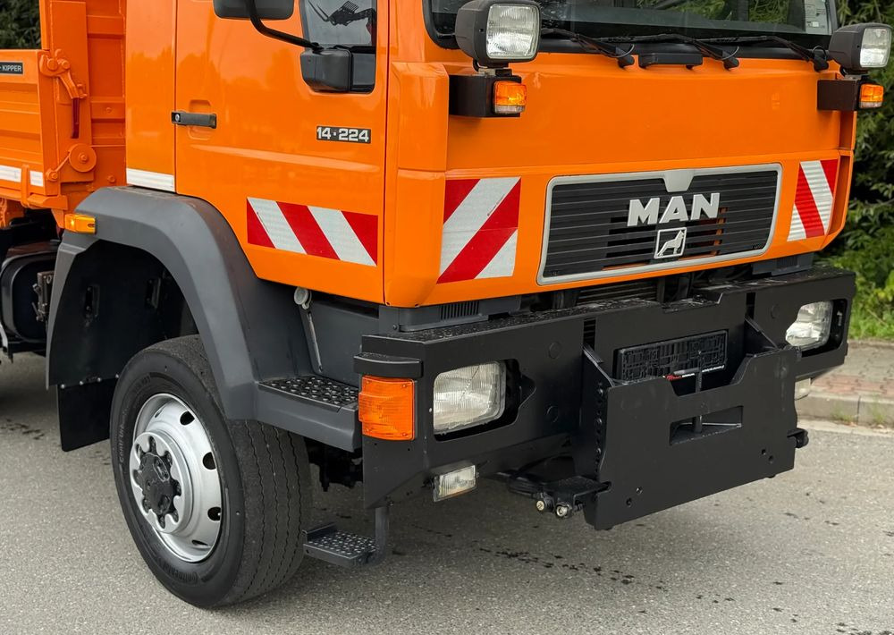 MAN * MAN 14-220 * Kiper Wywrotka Meiller * 4x4 * Zimowe Utrzymanie * Unimog * - מזהיר: תמונה 4 MAN * MAN 14-220 * Kiper Wywrotka Meiller * 4x4 * Zimowe Utrzymanie * Unimog * - מזהיר: תמונה 4