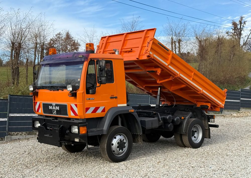 MAN * MAN 14-220 * Kiper Wywrotka Meiller * 4x4 * Zimowe Utrzymanie * Unimog * - מזהיר: תמונה 1 MAN * MAN 14-220 * Kiper Wywrotka Meiller * 4x4 * Zimowe Utrzymanie * Unimog * - מזהיר: תמונה 1