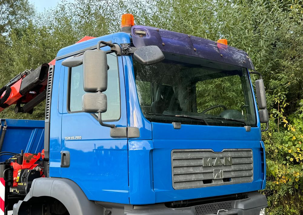 MAN * MAN 18 280 * KIPER WYWROTKA * 4x4 * HDS Palfinger 120 STAN BARDZO DOBRY * Sprowadzony - מזהיר: תמונה 4 MAN * MAN 18 280 * KIPER WYWROTKA * 4x4 * HDS Palfinger 120 STAN BARDZO DOBRY * Sprowadzony - מזהיר: תמונה 4