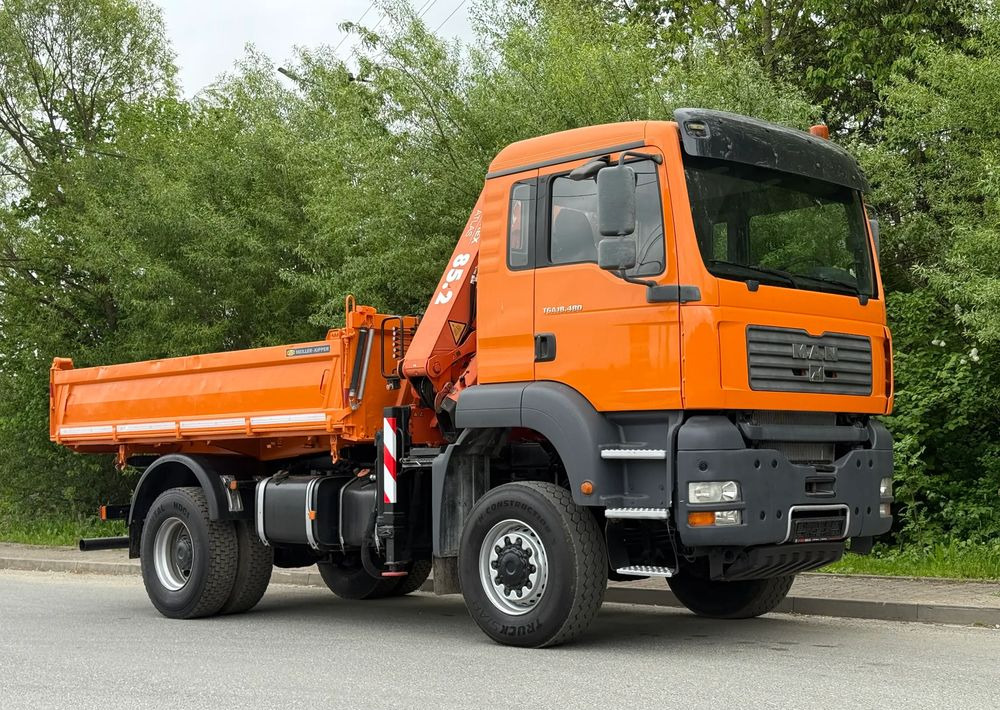 MAN * MAN 18 480 * KIPER WYWROTKA * 4x4 * HDS ATLAS 85* STAN BARDZO DOBRY * Sprowadzony - מזהיר: תמונה 2 MAN * MAN 18 480 * KIPER WYWROTKA * 4x4 * HDS ATLAS 85* STAN BARDZO DOBRY * Sprowadzony - מזהיר: תמונה 2
