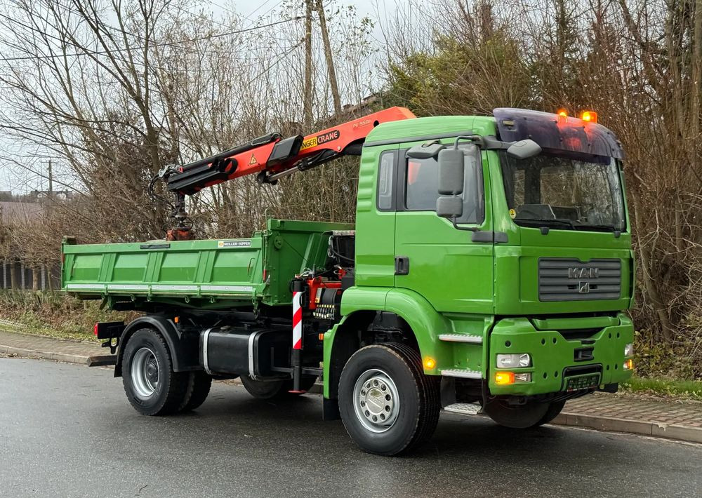 MAN * MAN TGA 18-360 * Kiper Wywrotka * 4x2 * Kran Palfinger PK 9501 Sprowadzony - מזהיר: תמונה 2 MAN * MAN TGA 18-360 * Kiper Wywrotka * 4x2 * Kran Palfinger PK 9501 Sprowadzony - מזהיר: תמונה 2