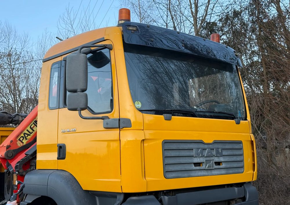 MAN * MAN TGA 18-410 * KIPER WYWROTKA * 4x4 * HDS Palfinger PK16500* Sprowadzony* Bardzo Dobry Stan * - מזהיר: תמונה 4 MAN * MAN TGA 18-410 * KIPER WYWROTKA * 4x4 * HDS Palfinger PK16500* Sprowadzony* Bardzo Dobry Stan * - מזהיר: תמונה 4