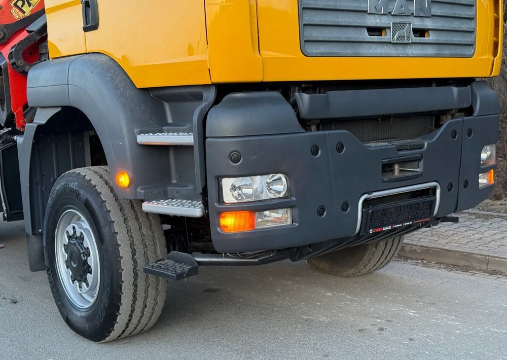 MAN * MAN TGA 18-410 * KIPER WYWROTKA * 4x4 * HDS Palfinger PK16500* Sprowadzony* Bardzo Dobry Stan * - מזהיר: תמונה 3 MAN * MAN TGA 18-410 * KIPER WYWROTKA * 4x4 * HDS Palfinger PK16500* Sprowadzony* Bardzo Dobry Stan * - מזהיר: תמונה 3