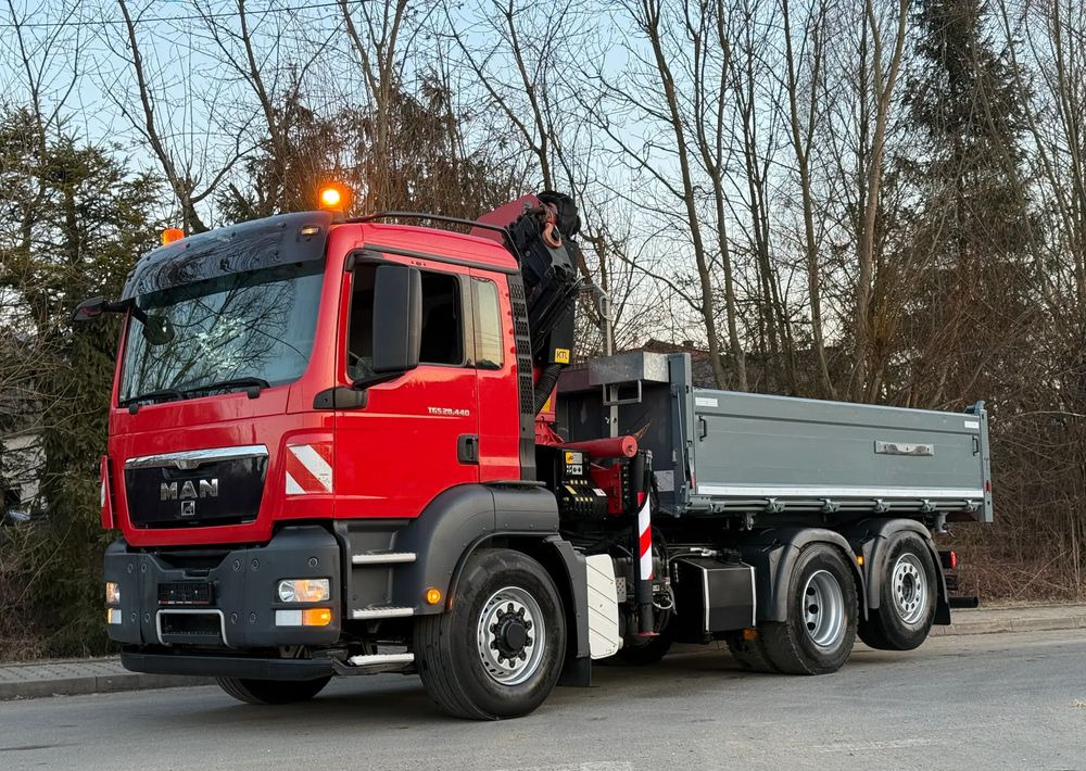 MAN * MAN TGS 28-440 * KIPER WYWROTKA * 4x4 Hydrodrive * HDS Palfinger PK 23000* Sprowadzony* Bardzo Dobry Stan * - מזהיר: תמונה 2 MAN * MAN TGS 28-440 * KIPER WYWROTKA * 4x4 Hydrodrive * HDS Palfinger PK 23000* Sprowadzony* Bardzo Dobry Stan * - מזהיר: תמונה 2