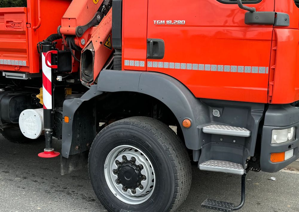 MAN TGM 18-280 MAN 4x4 HDS PALFINGER 105 KIPER WYWROTKA MEILLER BARDZO DOBRY STAN - מזהיר: תמונה 5 MAN TGM 18-280 MAN 4x4 HDS PALFINGER 105 KIPER WYWROTKA MEILLER BARDZO DOBRY STAN - מזהיר: תמונה 5
