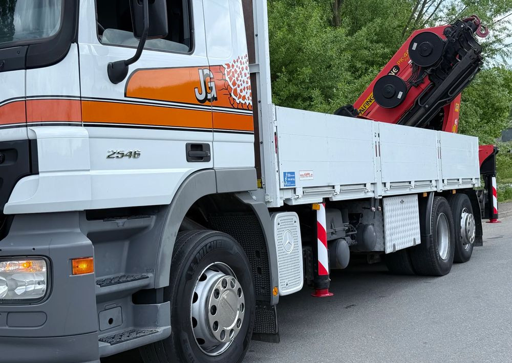 משאית צד נופל/ שטוחה, משאית מנוף Mercedes-Benz * Mercedes Actros * KRAN HDS Palfinger PK 44002 Performance * Sprowadzony * Stan Perfekcyjny *: תמונה 17