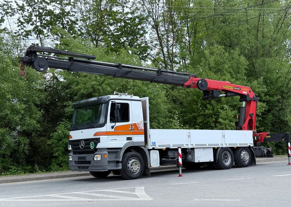 Mercedes-Benz * Mercedes Actros * KRAN HDS Palfinger PK 44002 Performance * Sprowadzony * Stan Perfekcyjny * - משאית צד נופל/ שטוחה, משאית מנוף: תמונה 1 Mercedes-Benz * Mercedes Actros * KRAN HDS Palfinger PK 44002 Performance * Sprowadzony * Stan Perfekcyjny * - משאית צד נופל/ שטוחה, משאית מנוף: תמונה 1