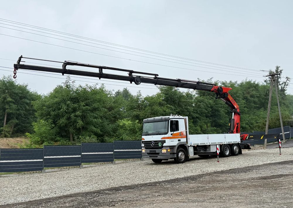 Mercedes-Benz * Mercedes Actros * KRAN HDS Palfinger PK 44002 Performance * Sprowadzony * Stan Perfekcyjny * - משאית צד נופל/ שטוחה, משאית מנוף: תמונה 1 Mercedes-Benz * Mercedes Actros * KRAN HDS Palfinger PK 44002 Performance * Sprowadzony * Stan Perfekcyjny * - משאית צד נופל/ שטוחה, משאית מנוף: תמונה 1