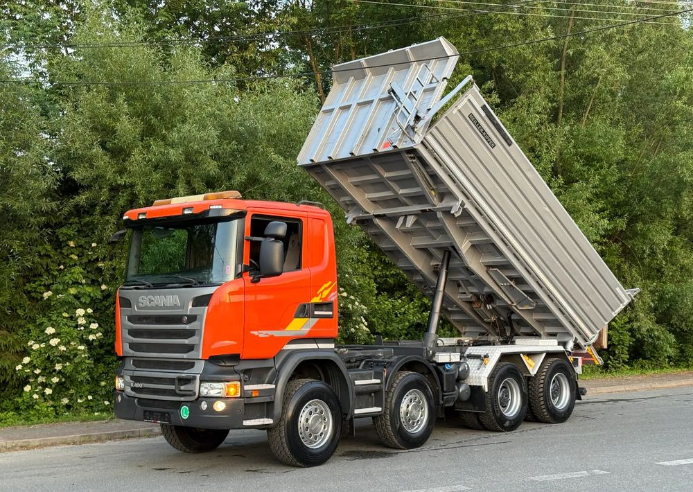Scania * Kiper * Wywrotka * Scania R490 * 8X4 * Bordmatic * Jak Nowy * Stan Perfekcyjny * Sprowadzony - מזהיר: תמונה 1 Scania * Kiper * Wywrotka * Scania R490 * 8X4 * Bordmatic * Jak Nowy * Stan Perfekcyjny * Sprowadzony - מזהיר: תמונה 1