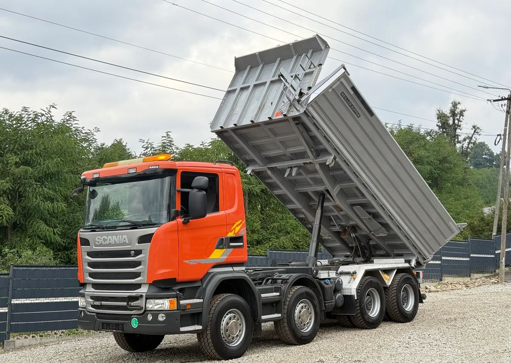 Scania * Kiper * Wywrotka * Scania R490 * 8X4 * Bordmatic * Jak Nowy * Stan Perfekcyjny * Sprowadzony - מזהיר: תמונה 1 Scania * Kiper * Wywrotka * Scania R490 * 8X4 * Bordmatic * Jak Nowy * Stan Perfekcyjny * Sprowadzony - מזהיר: תמונה 1