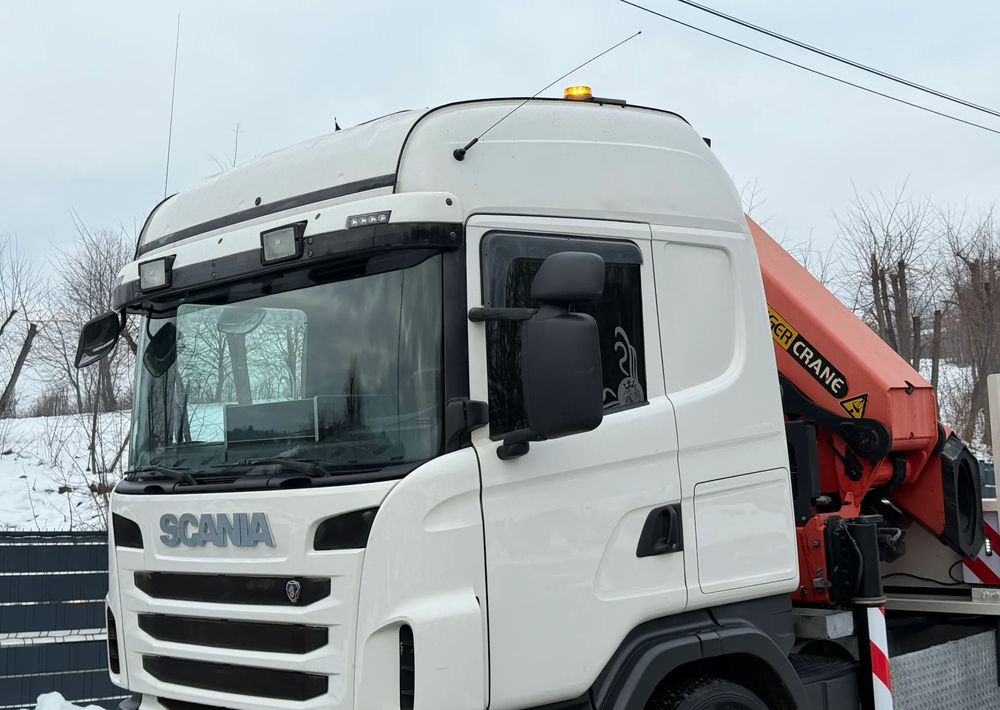 Scania * SCANIA G400 * HDS Palfinger Kran PK 42500 * 3 Osie * Sprowadzona * Bardzo Dobry Stan * - משאית צד נופל/ שטוחה, משאית מנוף: תמונה 4 Scania * SCANIA G400 * HDS Palfinger Kran PK 42500 * 3 Osie * Sprowadzona * Bardzo Dobry Stan * - משאית צד נופל/ שטוחה, משאית מנוף: תמונה 4