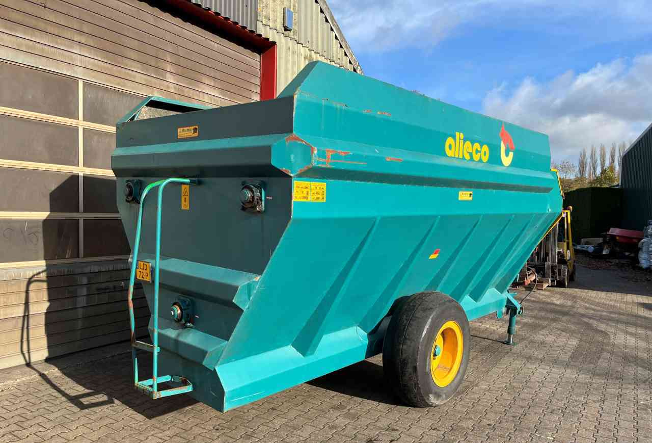 Alieco Alimix horizontale voermengwagen - עגלת מערבל מספוא: תמונה 4 Alieco Alimix horizontale voermengwagen - עגלת מערבל מספוא: תמונה 4