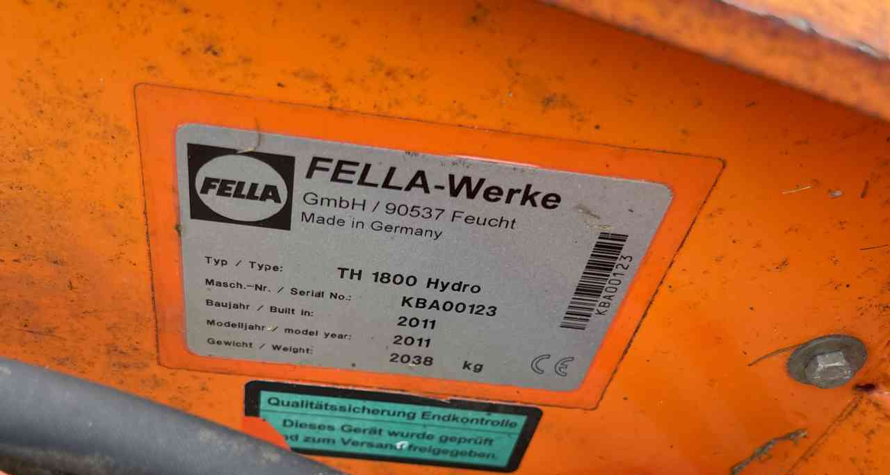 Fella TH 1800 Hydro getrokken schudder, weidebouwmachines - גורף/ מגרפה: תמונה 4 Fella TH 1800 Hydro getrokken schudder, weidebouwmachines - גורף/ מגרפה: תמונה 4