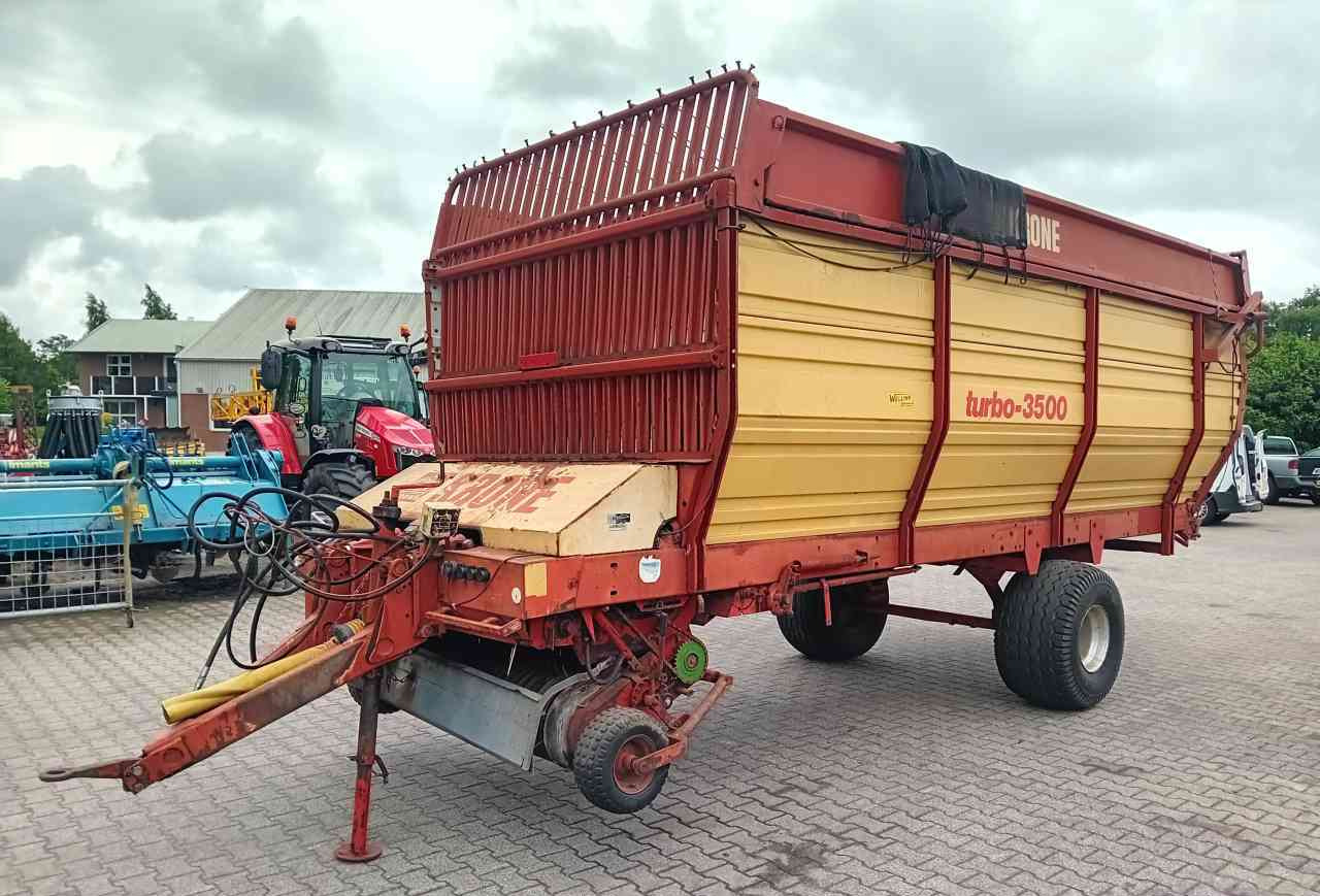 Krone Turbo 3500 enkelas - עגלת טעינה עצמית: תמונה 2 Krone Turbo 3500 enkelas - עגלת טעינה עצמית: תמונה 2
