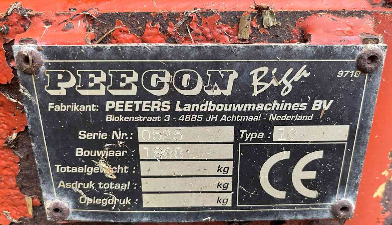 Peecon BIGA 10 voermengwagen, laadklep, voermachines - עגלת מערבל מספוא: תמונה 5 Peecon BIGA 10 voermengwagen, laadklep, voermachines - עגלת מערבל מספוא: תמונה 5