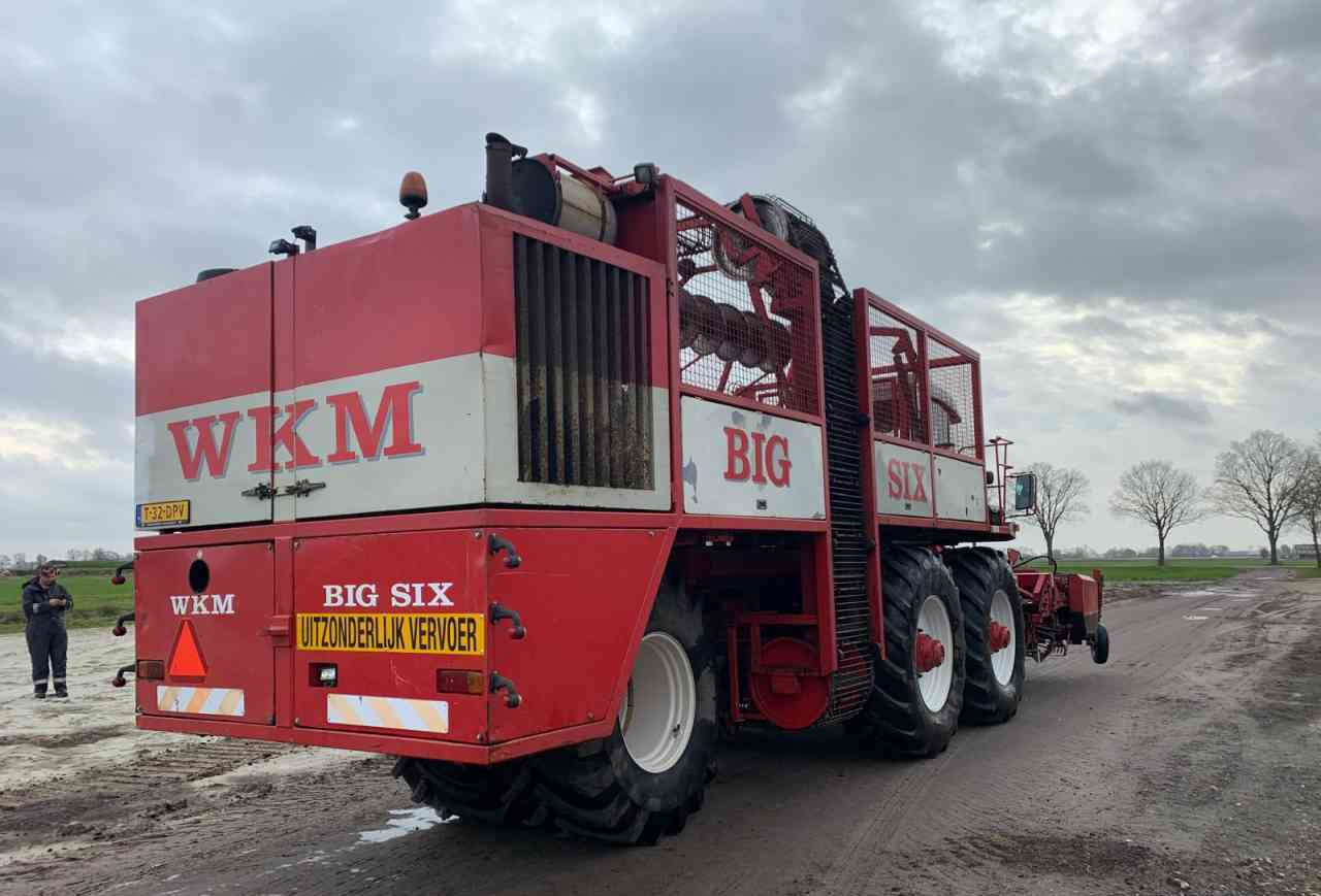 WKM Agrifac WKM BIG SIX Bietenrooier, rooimachines, oogstmachines. - מקצרת סלק: תמונה 3 WKM Agrifac WKM BIG SIX Bietenrooier, rooimachines, oogstmachines. - מקצרת סלק: תמונה 3