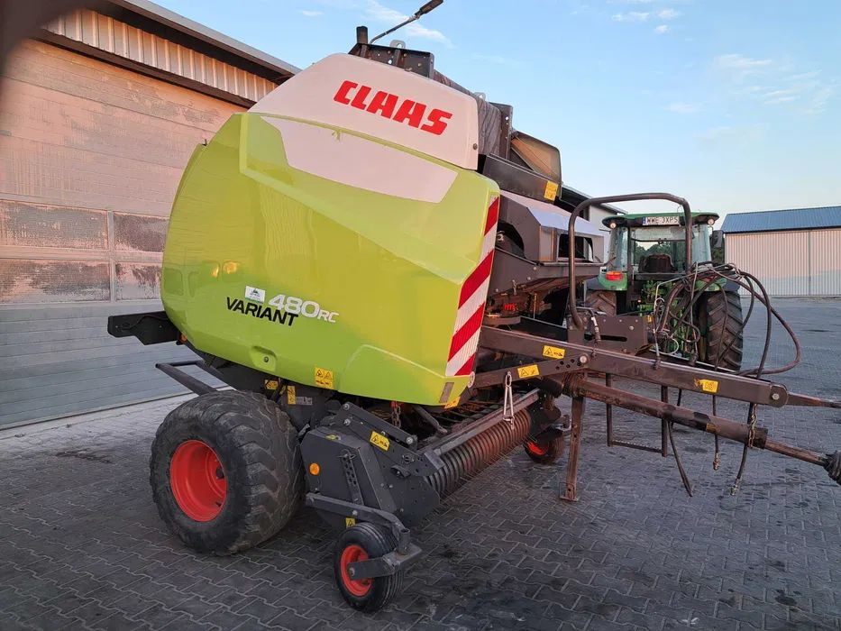 Claas Variant 480 RC - מכונת צרור עגולה: תמונה 4 Claas Variant 480 RC - מכונת צרור עגולה: תמונה 4