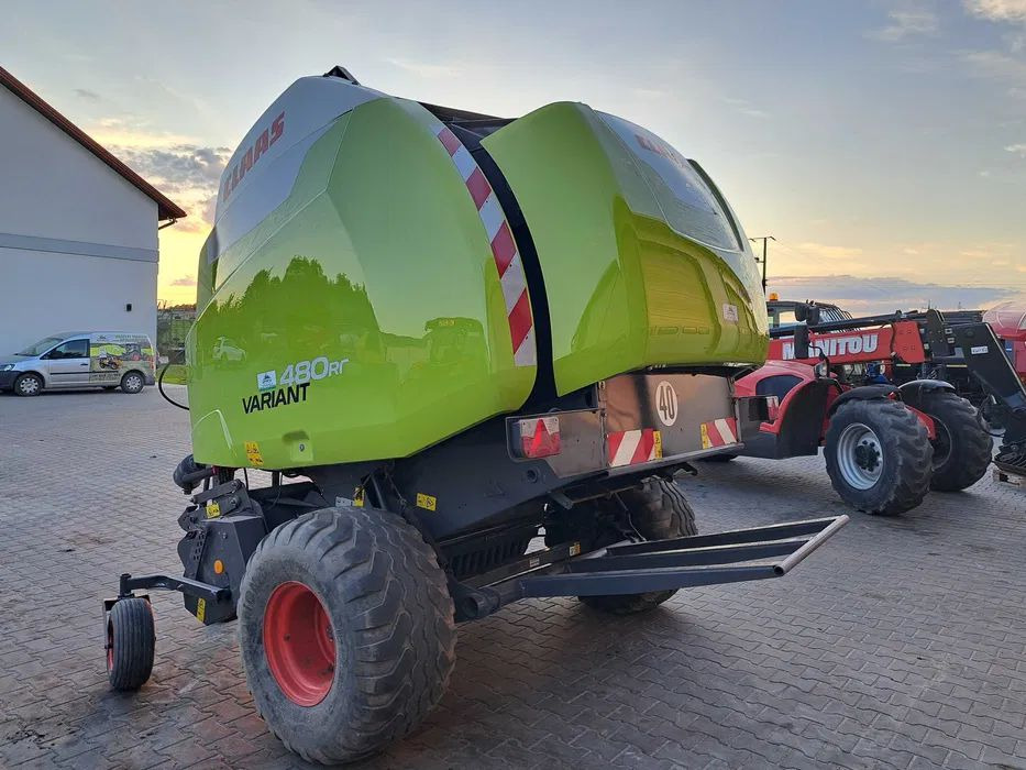 Claas Variant 480 RC - מכונת צרור עגולה: תמונה 3 Claas Variant 480 RC - מכונת צרור עגולה: תמונה 3