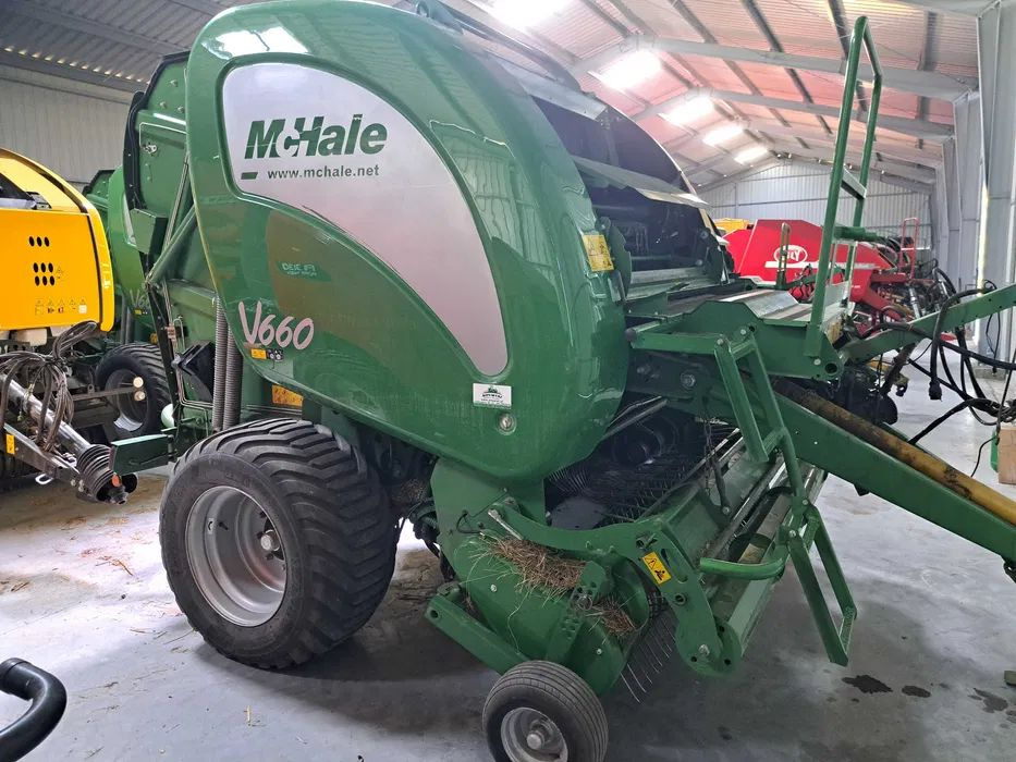 Mchale V660 - מכונת צרור עגולה: תמונה 2 Mchale V660 - מכונת צרור עגולה: תמונה 2