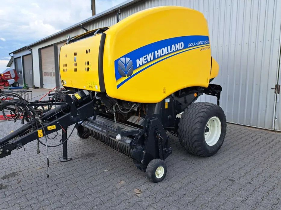 New Holland roll-belt 150 cropcutter - מכונת צרור עגולה: תמונה 1 New Holland roll-belt 150 cropcutter - מכונת צרור עגולה: תמונה 1