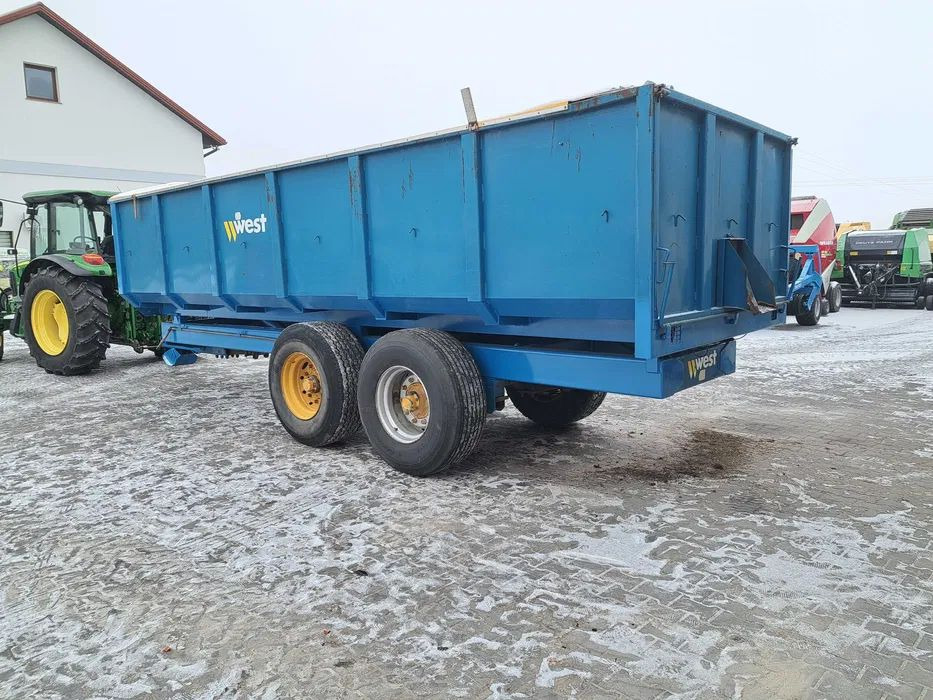 Przyczepa skorupowa WEST 14 ton - קרון נגרר חקלאי: תמונה 2 Przyczepa skorupowa WEST 14 ton - קרון נגרר חקלאי: תמונה 2